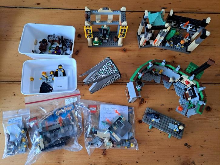 Lego H. Potter 4704, 4707,4711, 4733, 4731 zie omschrijving, Kinderen en Baby's, Speelgoed | Duplo en Lego, Zo goed als nieuw