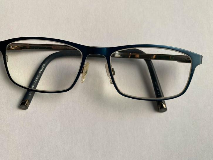 Varivocale Bril -  blauw-chrome, Sieraden, Tassen en Uiterlijk, Zonnebrillen en Brillen | Heren, Zo goed als nieuw, Bril, Overige merken