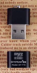 Draagbare Mini USB 2.0 Micro SD TF kaartlezer, Ophalen of Verzenden, Nieuw, Overige typen