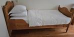 Oud Grenen bed. 210 x 90 cm., Antiek en Kunst, Antiek | Meubels | Bedden, Ophalen
