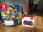 Nintendo Switch OLED Splatoon 3 Editie + mario controller, Online, Zo goed als nieuw, 3 spelers of meer, Vanaf 7 jaar