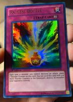 Yu-Gi-Oh! Raigeki Bottle GENF 1st Edition !, Ophalen of Verzenden, Gebruikt, Losse kaart, Foil