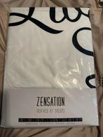 Nieuw Dekbedovertrek Wit/Zwart 200x200/220, Wit, Dekbedovertrek, Ophalen of Verzenden, Nieuw