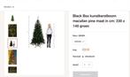 Kunstkerstboom zeer natuurlijk 2.30 hoog, Diversen, Kerst, Ophalen, Zo goed als nieuw