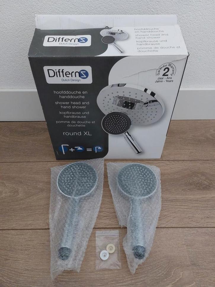 Differnz mix & match dutch design handdouche round XL, Huis en Inrichting, Badkamer | Badtextiel en Accessoires, Nieuw, Overige typen