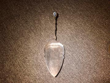 Vintage Taartschep met Delfts Blauw beschikbaar voor biedingen