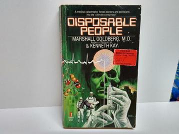 Marshall GOLDBERG & Kenneth KAY- DISPOSABLE PEOPLE (VINTAGE beschikbaar voor biedingen