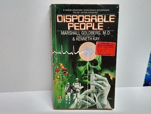 Marshall GOLDBERG & Kenneth KAY- DISPOSABLE PEOPLE (VINTAGE, Boeken, Science fiction, Gelezen, Verzenden