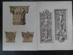 Lithos Pilaster kapitelen en versiering G. Severeyns Brussel, Antiek en Kunst, Verzenden