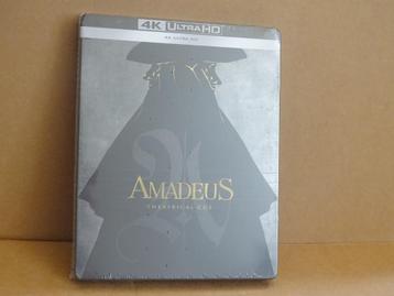 Amadeus Steelbook Nieuw 4K Ultra HD Blu-Ray beschikbaar voor biedingen