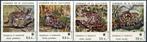 EL SALVADOR 1 - Dieren WWF: zoogdieren (margay en ocelot), Ophalen of Verzenden, Postfris, Dier of Natuur
