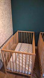 Ikea sniglar ledikant - Krummelur matras, Kinderen en Baby's, Babywiegjes en Ledikanten, Ophalen, Zo goed als nieuw, Ledikant