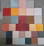 Per stuk te koop: gekleurde tegeltjes 10x10, 11x11 en 13x13, Doe-het-zelf en Verbouw, Tegels, Nieuw, Minder dan 20 cm, 10 m² of meer