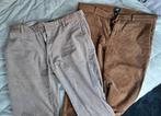 Corduroy broeken H&M mt 50, Bruin, Maat 48/50 (M), Ophalen of Verzenden, Zo goed als nieuw