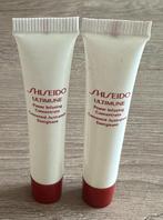 Shiseido Ultimune power infusing concentrate 2 tubes van 5ml, Ophalen of Verzenden, Nieuw, Gehele gezicht, Verzorging