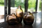 Bruine pebble vazen, Huis en Inrichting, Woonaccessoires | Vazen, Overige kleuren, Nieuw, Ophalen of Verzenden, Glas