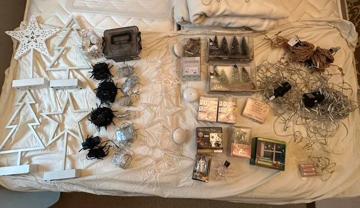 Kerstverlichting - Sfeervolle feestdagen!, Huis en Inrichting, Lampen | Hanglampen, Gebruikt, Minder dan 50 cm, Kunststof, Ophalen of Verzenden