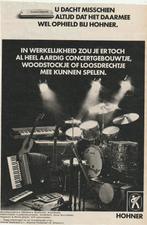Retro reclame 1974 Hohner muziekinstrumenten orgel, Verzenden, Overige typen