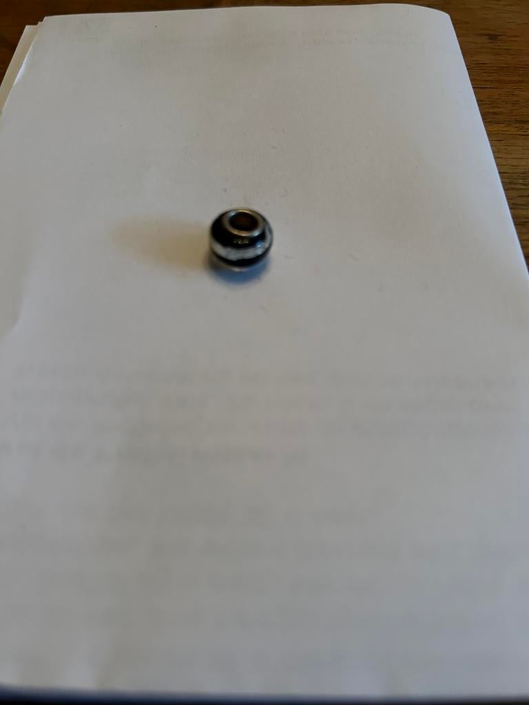 Zilveren bedel, 1 bedel, Ophalen of Verzenden, Zo goed als nieuw, Zilver