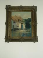 Schilderij "Achterhuis met waterpomp" van H. Vredeveldt., Ophalen