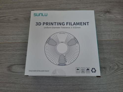 SUNLU PLA+ fillament zwart, Computers en Software, 3D Printers, Nieuw, Ophalen of Verzenden