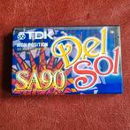 TDK Limited edition Del Sol SA90 NOS, Cd's en Dvd's, Cassettebandjes, Ophalen of Verzenden, Onbespeeld, 1 bandje, Nieuw in verpakking