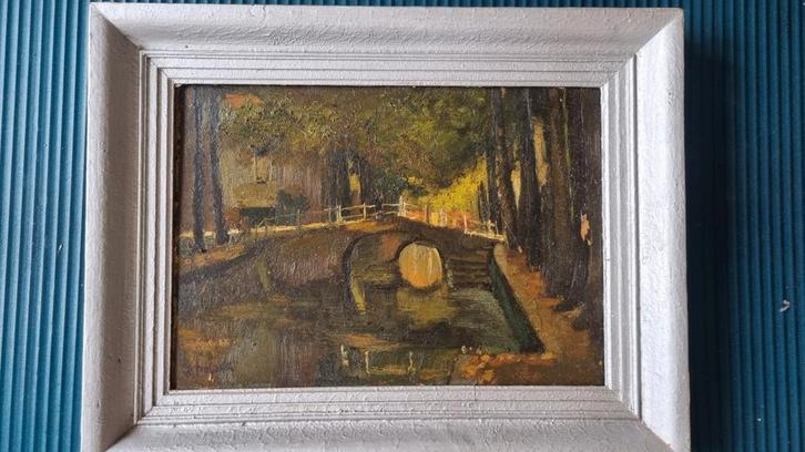 Schilderij Christiaan Gerrit Polder, Antiek en Kunst, Kunst | Schilderijen | Klassiek, Ophalen of Verzenden