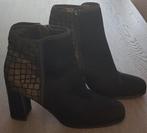 Maripé Suède Laarsjes Maat 40, Verzenden, Zwart, Lage of Enkellaarzen, Zo goed als nieuw