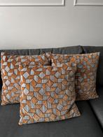 Unique woonkussens 3x, Huis en Inrichting, Ophalen of Verzenden, Nieuw, Vierkant