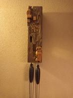 Houten koekoeksklok, Ophalen, Wandklok