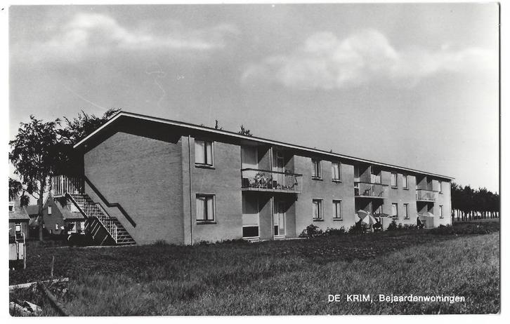 De Krim, Bejaardenwoningen, Verzamelen, Ansichtkaarten | Nederland, Ongelopen, Overijssel, 1960 tot 1980, Verzenden