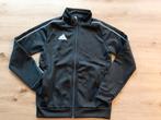 AvD 1204 zwart Adidas trainingsjack maat 140, Jongen of Meisje, Gebruikt, Ophalen of Verzenden, Adidas