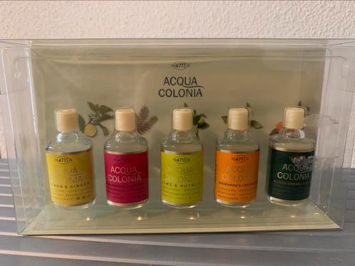 Mooie nieuwe parfum miniaturen set van 4711, Verzamelen, Parfumverzamelingen, Nieuw, Miniatuur, Gevuld, Ophalen of Verzenden