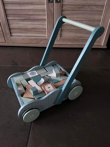 Little Dutch blokkenkar ~ als nieuw! beschikbaar voor biedingen