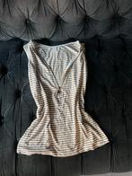 Vintage 2000s Gestreepte Top, Maat 38/40 (M), Beige, Ophalen of Verzenden, Zo goed als nieuw