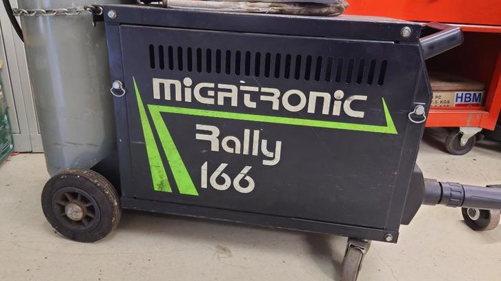 Migatronic Rally 166, Doe-het-zelf en Verbouw, Gereedschap | Lasapparaten, Gebruikt, Co2, 150 tot 250 ampère, Ophalen