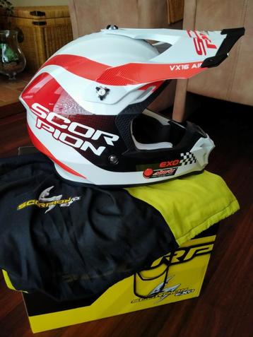 Zgan Scorpion cross helm maat XL (off-road / Enduro) beschikbaar voor biedingen