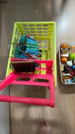 Winkelwagentje met ah mini boodschappen, Ophalen, Gebruikt, Jongen of Meisje