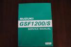 Suzuki GSF1200 S 1996 Bandit motorcycle service manual T ST, Motoren, Handleidingen en Instructieboekjes, Ophalen of Verzenden