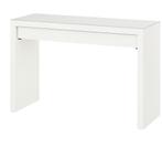 Malm kaptafel wit, Huis en Inrichting, Tafels | Kaptafels, Ophalen, Gebruikt, Hout, Minder dan 100 cm