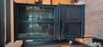 Leuke vitrine kast heeft een nieuw verf laagje nodig, Gebruikt, Raamkozijn, 150 tot 225 cm, Hout
