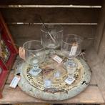 Dienblad/ originele wijzerplaat barometer *floor ep*, Antiek en Kunst, Ophalen of Verzenden