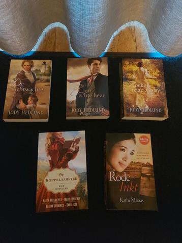 Boekenpakket: Jody Hedlund, Karen Whitemeyer, Kathi Macias beschikbaar voor biedingen