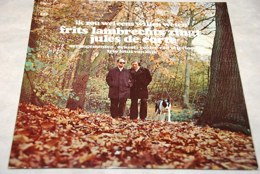 Frits Lambrechts – Frits Lambrechts Zingt Jules De Corte LP, Ophalen of Verzenden, Gebruikt, 12 inch, Pop
