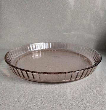 Pyrex quiche schaal 27cm rookglas beschikbaar voor biedingen