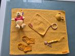 Zelfgehaakt babydekentje set oker, Ophalen of Verzenden, Nieuw