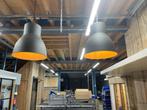 Hanglamp hektar 38 cm diameter, Ophalen, Zo goed als nieuw, Metaal, Minder dan 50 cm