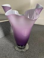 Zakdoek Vaas, Ophalen, Zo goed als nieuw, Glas, Minder dan 50 cm