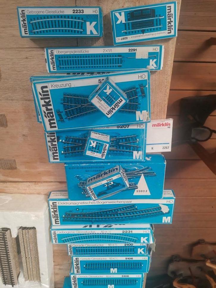 voor de verzamelaar complete verzameling MARKLIN treinen, Hobby en Vrije tijd, Modeltreinen | H0, Zo goed als nieuw, Treinset
