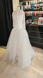 Trouwjurk, Ophalen, Gedragen, Wit, Trouwjurk